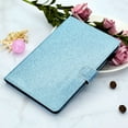thumbnail image 7 of Dteck Case for Apple iPad mini 6th Generation 8.3" (2021),Magnetic Bling Glitter Card Holder Wallet Case PU Leather Kickstand Hybrid Rubber Folio Protective Case Cover for iPad mini 2021,Blue, 7 of 7