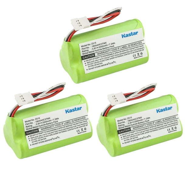 Teasing Disco Ansættelse Kastar 3-Pack Battery Replacement for Logitech S715i Rechargeable Speaker  with iPhone/iPod Dock S-00100 984-000134 984-000135 984-000142 993-000459 -  Walmart.com