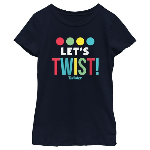 Girl's Twister Let's Twist!  Graphic T-Shirt