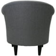 thumbnail image 4 of Fox Hill Trading Nikole Club Chair, Granite Gray, 4 of 6