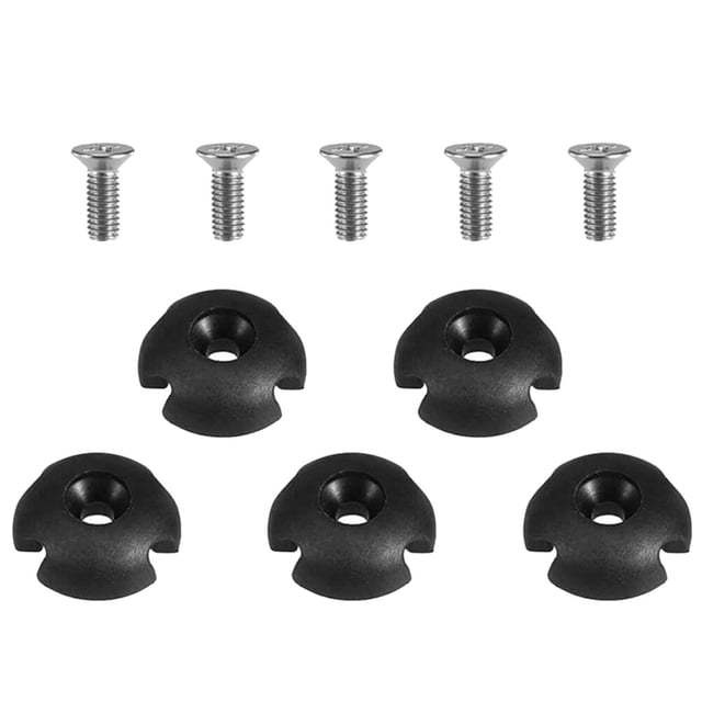 1 Set Small Rope Mount Safety Buckle Rope Buckle Hook Buckle for Kayak (Black)