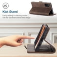 thumbnail image 4 of Dteck Wallet Case For Samsung Galaxy Note20 (6.7 inches),Magnetic Leather Luxury Card Holder Pocket Case Shockproof Full Protective Kickstand Retro Cover,Coffee, 4 of 6