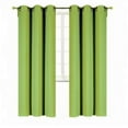 thumbnail image 3 of SAMIMPORT-2011 Thermal Light Blocking Lime Green Grommet Blackout Curtains, 37” x 84” (2 Panels), 3 of 7