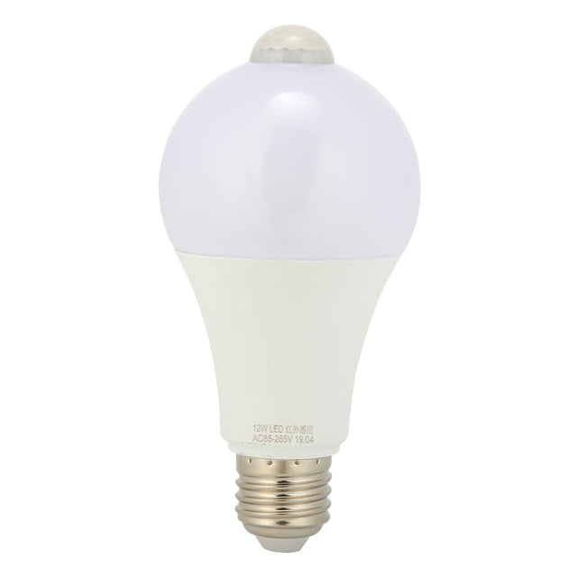 Encendiendo Lámpara LED PIR con sensor de movimiento y luz nocturna para iluminación del hogar (12W) Lamparas