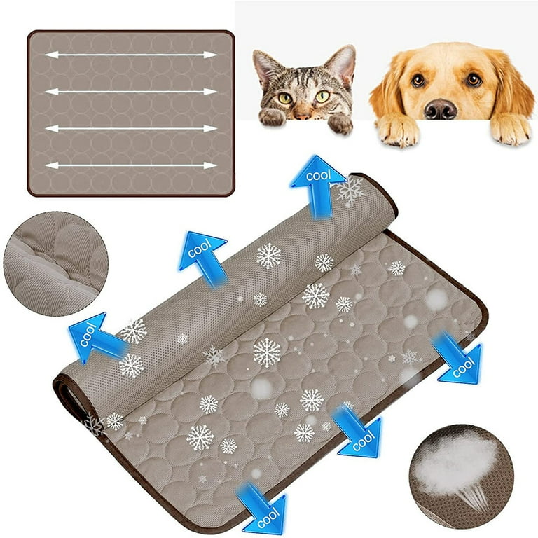1 Pc Pet Mat Cooling Water Absorbing Sofa Pet Pad Foldable