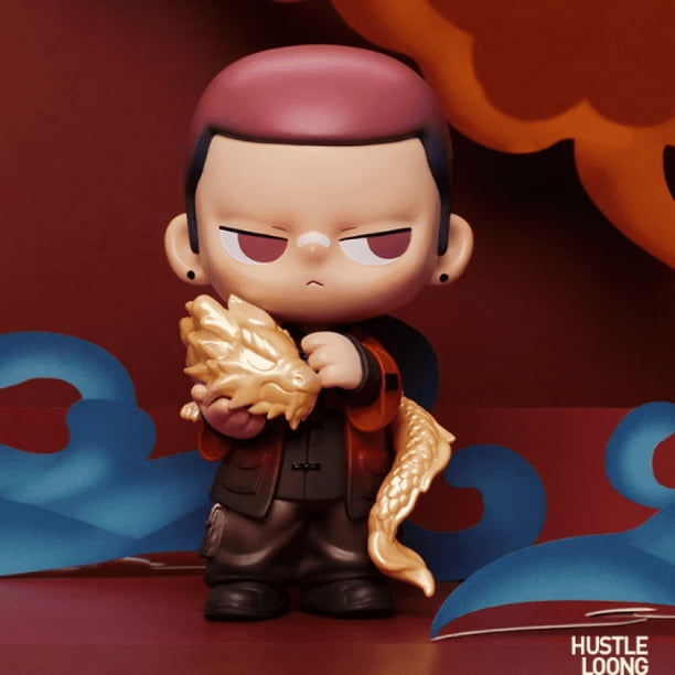 2025 POP MART Loong presenta la serie Treasure Blind Box Toys Guess Bag Mystery Box Mistery Caixa Figura de acción Surpresa Cute Model