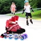 thumbnail image 2 of Greeniant Patines de ruedas 2 en 1, patines de ruedas ajustables de 4 tamaños para niños y adultos, patines de ruedas intermitentes para exteriores Pescar Numero 3 Greeniant OD014701-03, 2 of 6