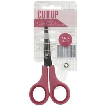 American Crafts Cutup Scissors 5.5 Inches Pink