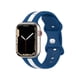 thumbnail image 2 of Correa Deportiva de Silicona para Apple Watch, Bicolor, Resistente al Agua, Unisex, Compatible con Series 1,2,3,4,5,6,7,8,9,10, 2 of 4