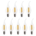 thumbnail image 1 of Ampoule LED 4W E14 Ampoules LED Blanc Chaud 2700K Style Vintage Lampe LED Équivalent 40W, 9 Packs, 1 of 3