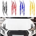 thumbnail image 4 of 1Pcs Pegatina De Coche Reflectante Monster Claw Scratch Rayas Marcas Faro Calcomanía Para Pegatinas 40cmX12cm Accesorios Para El, 4 of 4