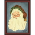 thumbnail image 2 of Jacobs, Billy 15x18 White Modern Wood Framed Museum Art Print Titled - Father Christmas, 2 of 4