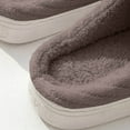 thumbnail image 4 of Mostsola House Slippers for Women Cute Memory Foam Warm Plush Casual Soft Sole Slip on Shoes, 4 of 5