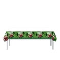 thumbnail image 6 of 16PCS Football Birthday Party Supplies Set 7.48in Plates Cups Napkins Banner and Table Cover for American Football Theme Celebration, Game Day Touchdown Decorations for 16 Guests, 6 of 8