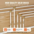 thumbnail image 3 of VEVOR Raccords de Tuyaux 3/4 Pouces 50 Pcs Coudières en Laiton Style Pince pour Systèmes de Chauffage, 3 of 9