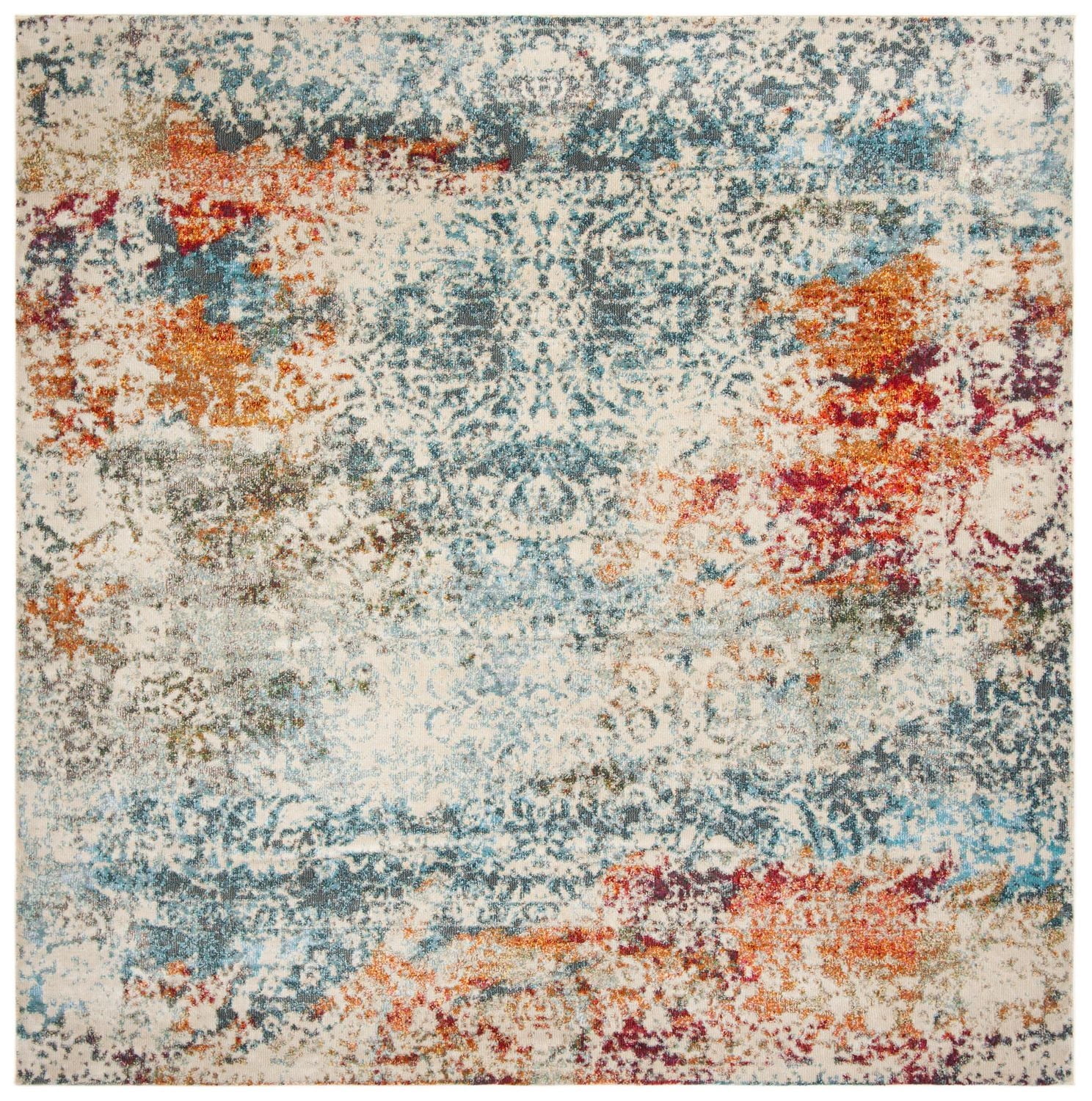 SAFAVIEH Luxor Joshua Abstract Distressed Area Rug