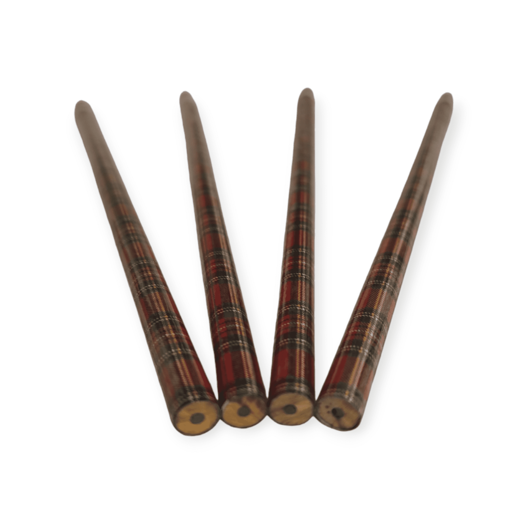 Elgate Tartan Pencils, 4 Count