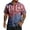 #01 Royal Blue, variant on Patriotic Button Down Shirts Men American Flag Print Short Sleeve Lapel Collar Tshirts Fourth Of July Patriotic Star Classic Fit Daily Wear Shirts, XXL, #01 White