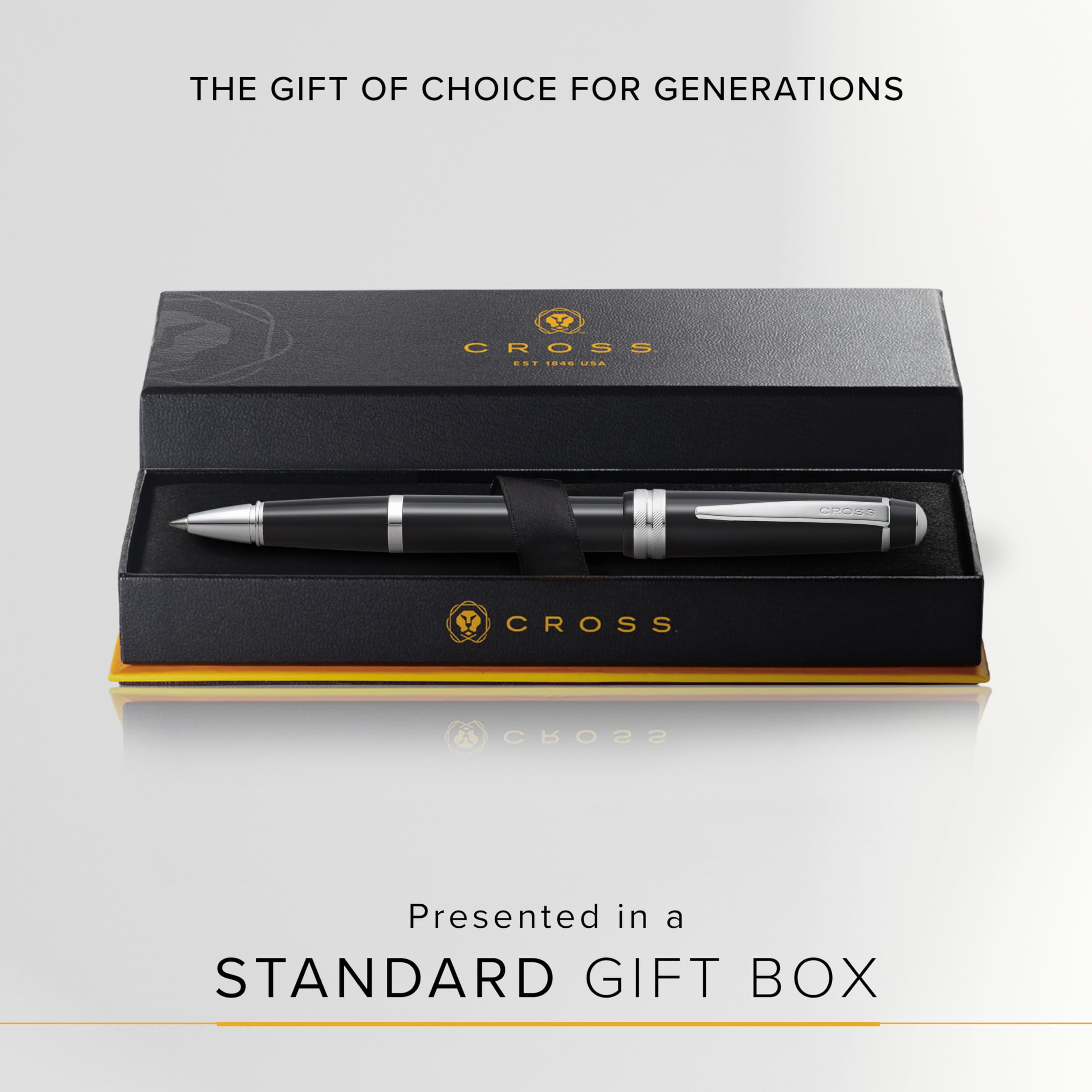 Cross Bailey Light Glossy Black Resin Rollerball Pen