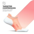 thumbnail image 7 of Feetures Elite Max Cushion No Show Tab Ankle Socks - Sport Sock with Targeted Compression - Vibrant Reef, M (1 Pair), 7 of 7