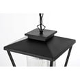 thumbnail image 3 of Elegant Lighting Gaul 7 inch Outdoor Pendant in Black, 3 of 8