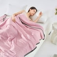 thumbnail image 6 of Summer Cooling Quilt Polyester Lightweight Comforter Multicolor Lace Trim Washable Fabric Ideal for Hot Sleepers & Warm Weather Bedrooms(Pink),Ccwuwei, 6 of 6