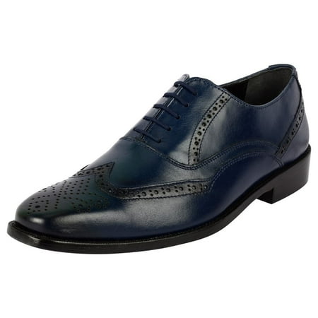

LIBERTYZENO Men s Wingtip Leather Lace Up Brogue Dress Shoes