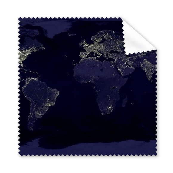 mystery space planet earth aerial map cleaning cloth ph screen glasses cleaner 5pcs