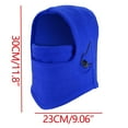 thumbnail image 2 of ZQUUVOU Winter Balaclava Ski Mask for Men Women Solid Color Layer Hat Outdoor Sports Cycling Ski Hat Warm Neck Protection Head Cover Face Mask Dark Blue, 2 of 3
