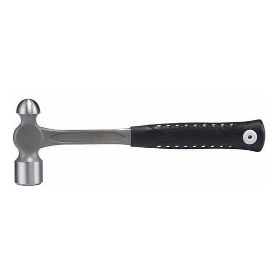 Westward 24 oz. Ball Peen Hammer, 13-1/2" Steel Handle 6DWN0