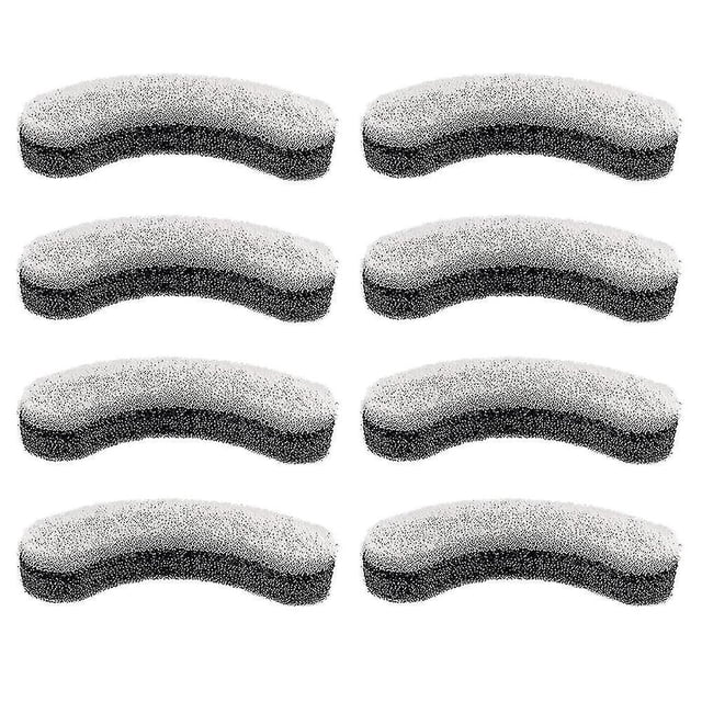 8 filtros para fuente de agua para mascotas y gatos, filtro de esponja.