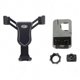 thumbnail image 3 of For Tesla Model S 2012-2021 or Model X 2016-2021 Plastic Alloy Black Car Bracket Mobile Phone Holder Air Vent Mount Stand 1 Set, 3 of 3