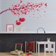 thumbnail image 1 of RBCKVXZ Decoraciones para San Valentín, Pegatina de pájaro rojo para pared tallada para sala de estar y dormitorio, Decoración para San Valentín en oferta, 1 of 8