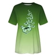 thumbnail image 4 of weskinke Women's Cute Frog Shirt Shirt Top Short Sleeve Casual Print T Shirt, 4 of 5