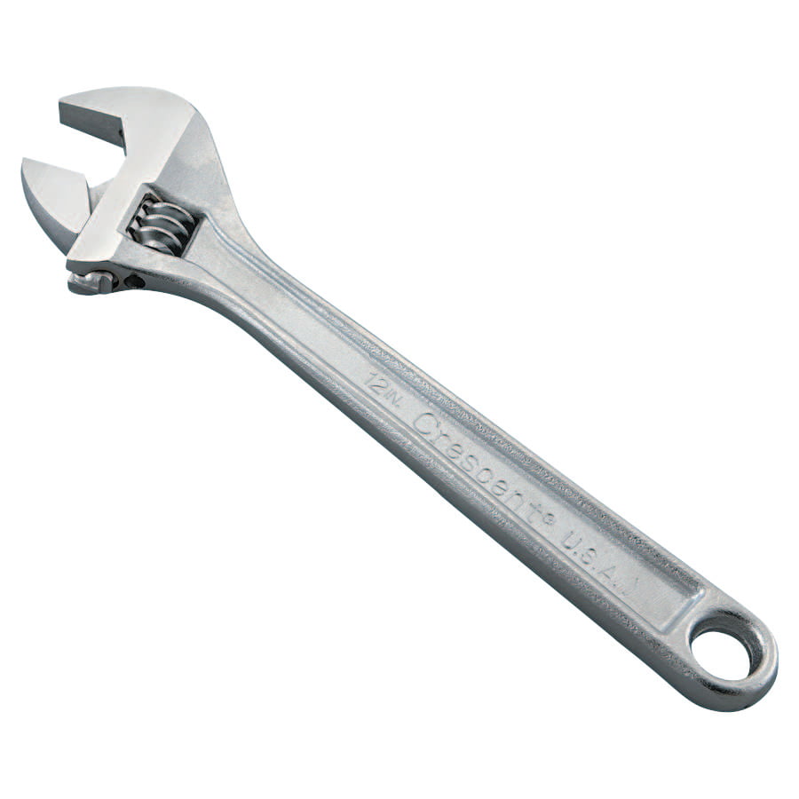 Large adjustable wrench