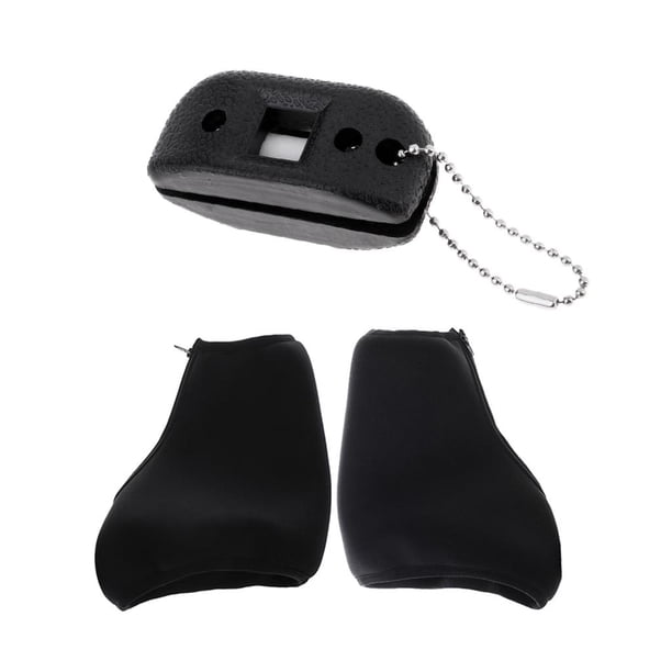 r de patines de con línea colgante Herramienta de de cuchillas de patines de hockey portátil con bolsa de almacenamiento y cubier S Baoblaze Funda para botas de patinaje artístico