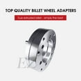 thumbnail image 4 of EZAccessory 2 Wheel Adapters 5x4.5 to 6x5.5 (5x114.3 to 6x139.7) Hub Centric Fit For Nisaan 6x5.5 Wheels With 100mm Bore Thickness 2 Inch, 4 of 8