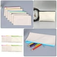 thumbnail image 4 of Shisuyan 6 Pcs Trousse à Crayons DIY Sac de Rangement pour Stylos Design à Fermeture Éclair Sac à Stylos pour Étudiants, 4 of 9