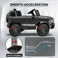 thumbnail image 5 of TOKTOO 12V Powered Ride on Toy Mercedes-Benz G63 Licensed for Kids, Electric Toddler Ride on Car w/Parent Remote Control, MP3, LED Headlight, Gift for Boys Girls Aged 2-4 Years, Black, 5 of 10