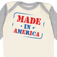 thumbnail image 4 of Inktastic Made in America Boys or Girls Long Sleeve Baby Bodysuit, 4 of 5