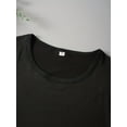 thumbnail image 4 of American Flag Print T-Shirt, Independence Day Short Sleeve Crew Neck Casual Top For Summer & Spring, Women's Clothing, 4 of 5