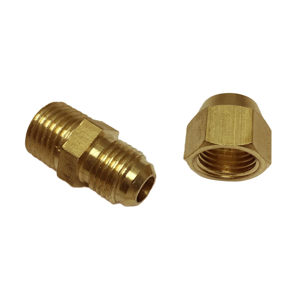 Brass Plumbing Fitting 10mm End Feed x 1/4 Inch BSP Male Adaptor 