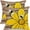 Daisy-wood Grain, variant on Daisy Bee Throw Pillow Covers Set of 2, 18x18 Inch Spring Summer Decor Farmhouse Pillowcases for Couch Sofa Living Room Bedroom