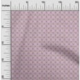 thumbnail image 2 of oneOone Rayon Purple Fabric Dot Craft Projects Decor Fabric Printed By The Yard 56 Inch Wide, 2 of 5