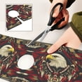 thumbnail image 6 of Yayeee Faucet Mat for Kitchen Sink 14.7" Diatomite Long Splash Guard Pad, Red Abstract Eagle, 6 of 7