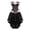 Pink, variant on Gothic Stripe Corsets Bustiers with Skirt Women 4XL Pink