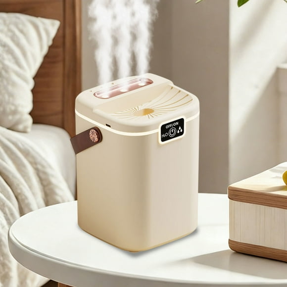 Humidificador multifuncional para el hogar con sensor de humedad inteligente y gran depósito de llenado superior | Funcionamiento silencioso para dormitorio, oficina o habitación infantil |