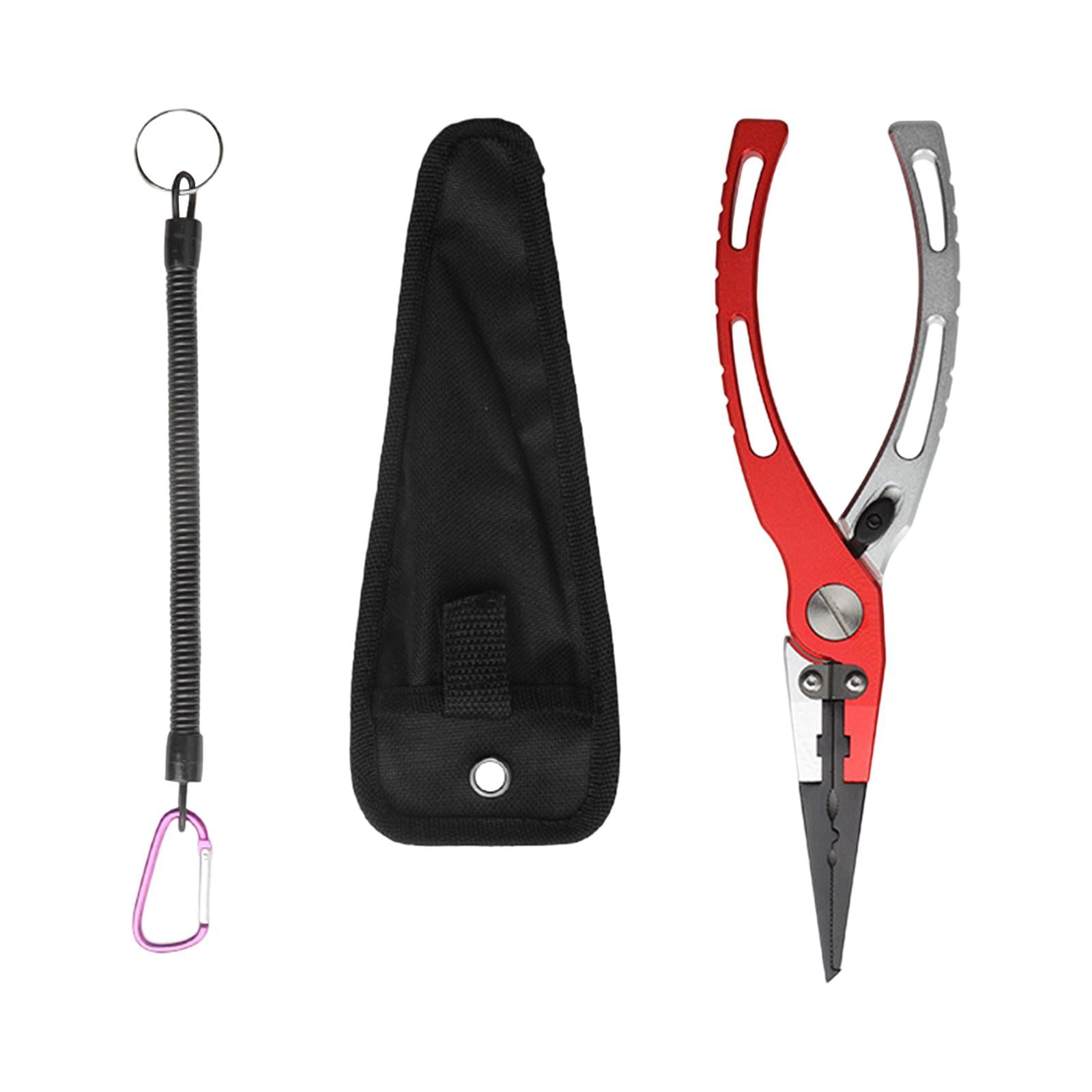 Fishing Pliers Hook Remover Aluminum Alloy Portable Durable Fish