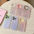 thumbnail image 6 of for iPhone 14 Pro Case Clear Glitter, Cute Girly Sparkly Bling Phone Case for Women Girls [Sparkle Design] Anti-Scratch Soft TPU Slim Fit Shockproof Protective Case Cover 6.1 inch,Rose, 6 of 7