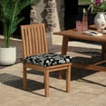 thumbnail image 2 of ARDEN Foam Outdoor Round Back Seat Cushion Kit, 20 x 19, made with ProFoam, Rain-proof, Fade Resistant, Ashland Black Jacobean, 2 of 9